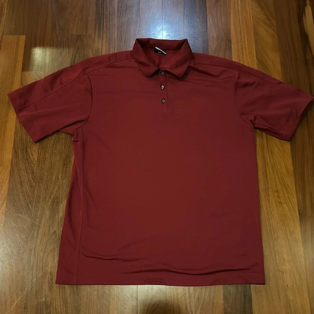 Nike Golf Polo | Large | Dark Red
